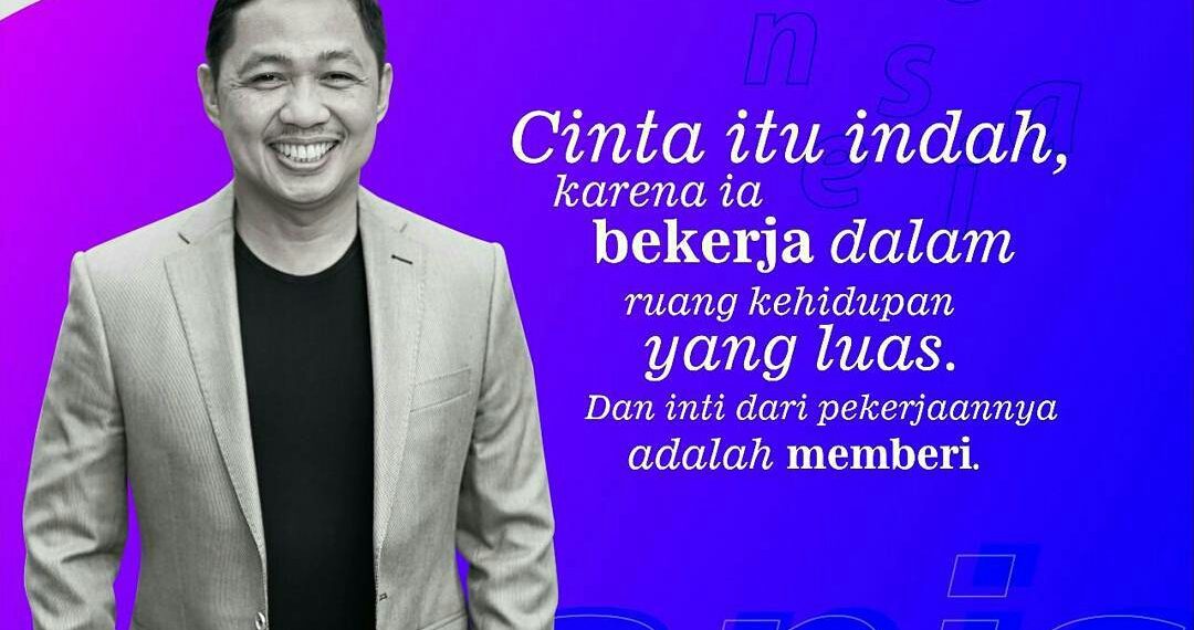 Hanya Dengan Cinta Kualitas Hidup Akan Berubah