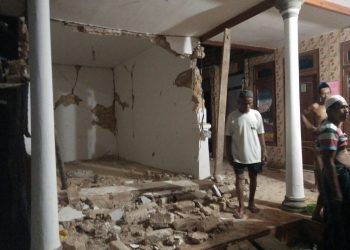 Masyarakat Sumenep Dikejutkan Gempa 4,8 SR, 6 Luka dan 77 Rumah Rusak