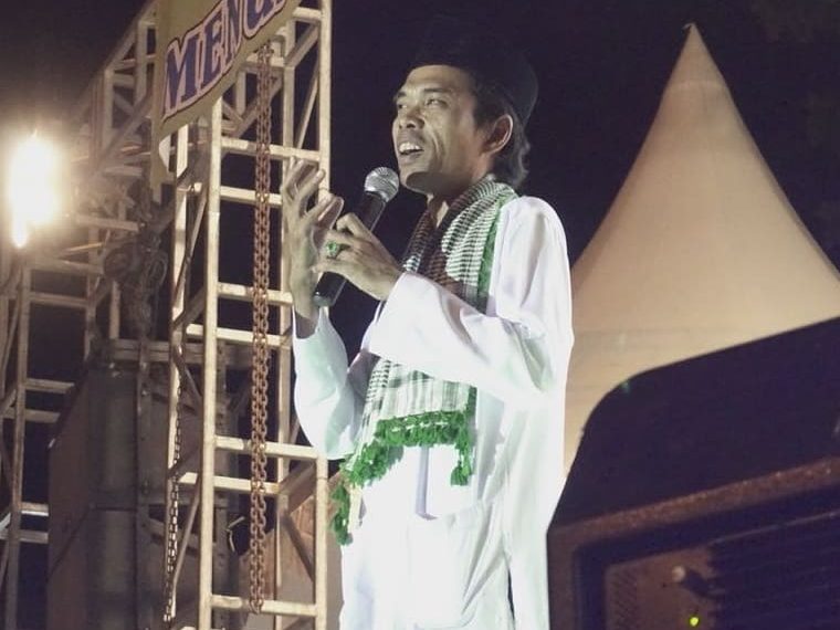 Tabligh akbar ustadz Abdul Somad di Kabupaten Polman, Sulawesi Barat, Kamis (6/9/2018).