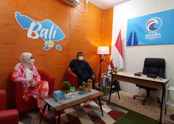Kabid Gahora DPN “Grebeg” Studio Podcast Partai Gelora Bali, Ajak Perempuan dan Anak Muda Bali Bincang Isu-isu Menarik Disini