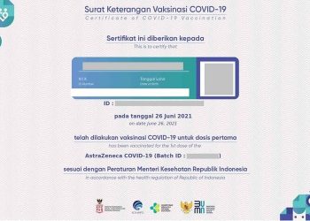 Cara Mengecek, Download Serifikat Vaksin di Pedulilindungi