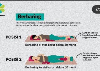 Kemenkes Bagikan 3 Tips Menaikkan Saturasi Oksigen