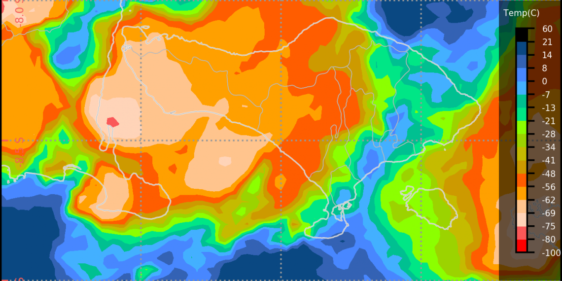 Peringatan Dini Wilayah Bali oleh BMKG