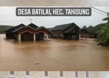 Sebanyak 1.312 Jiwa Terdampak Banjir di Tanah Laut