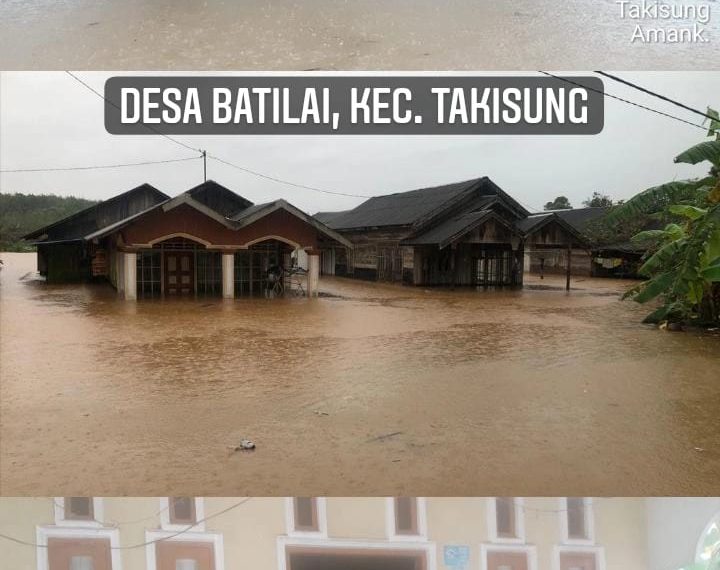 Sebanyak 1.312 Jiwa Terdampak Banjir di Tanah Laut