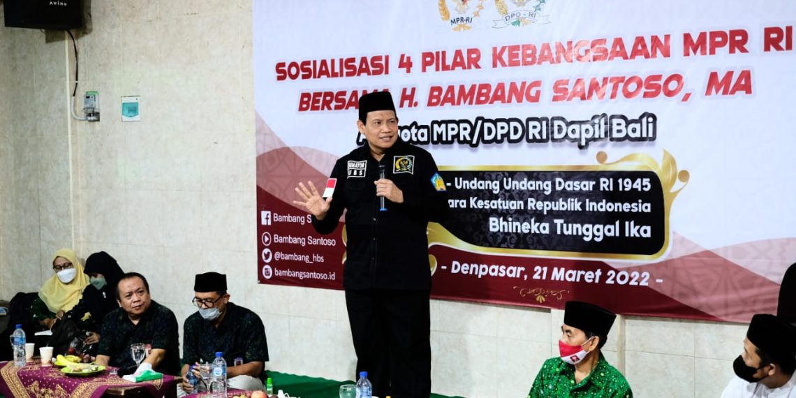 Gelar Sosialiasi 4 Pilar MPR RI, H. Bambang Santoso Ingatkan Peran Guru Cerdaskan Kehidupan Bangsa