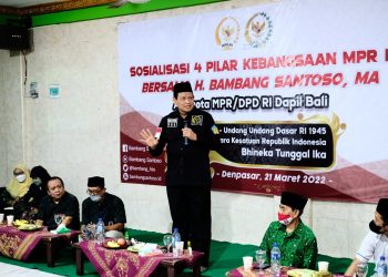 Gelar Sosialiasi 4 Pilar MPR RI, H. Bambang Santoso Ingatkan Peran Guru Cerdaskan Kehidupan Bangsa