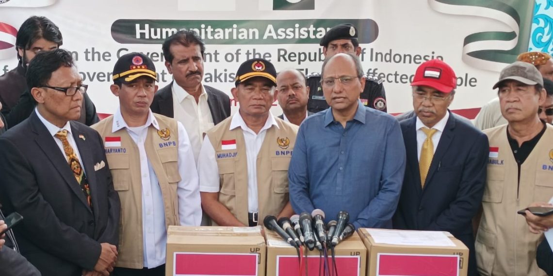 Bantuan Kemanusiaan Indonesia Tiba di Pakistan