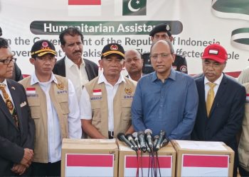 Bantuan Kemanusiaan Indonesia Tiba di Pakistan