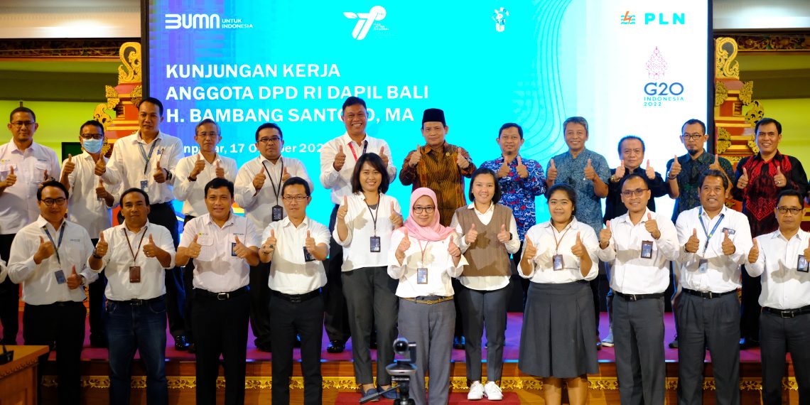 Jelang Momen Perhelatan G20, Senator H. Bambang Santoso Mengecek Ketersediaan Energi Listrik di Bali