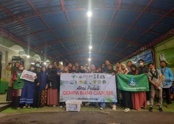 Aliansi Mahasiswa Bali Bersama DSM Galang Donasi Gempa Cianjur