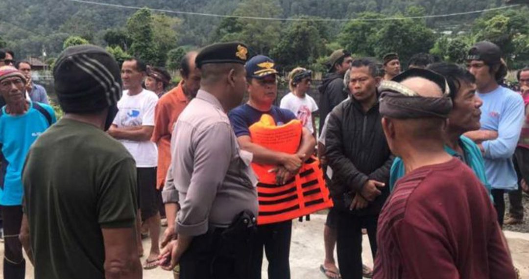 Seorang warga Desa Kedisan tewas tenggelam di Danau Batur, usai terjatuh dari perahu yang ditumpanginya