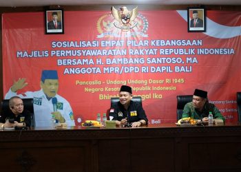 Sosialisasi 4 Pilar MPR RI, Senator H. Bambang Santoso, MA Ajak Komponen Perempuan Jaga Ketahanan Keluarga dan Pererat Persatuan