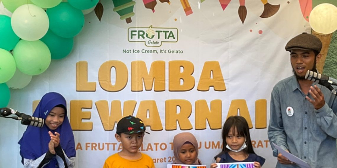 Frutta Gelato Mengadakan Lomba Mewarnai Tingkat TK-SD Dan Harapan Rencana Kedepannya