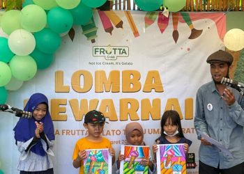 Frutta Gelato Mengadakan Lomba Mewarnai Tingkat TK-SD Dan Harapan Rencana Kedepannya
