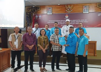 Serahkan Daftar Bacaleg Ke KPU, Partai Gelora Bali Targetkan Dapat Kursi Di Semua Tingkatan Dapil