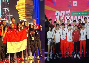 Tim Esport Indonesia Sea Games 2023 Sumbang 2 Emas di Game Valorant dan MLBB Ladies