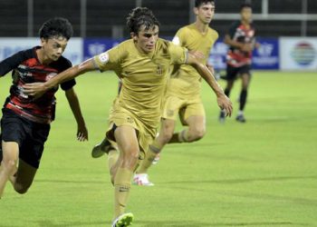 Timnas Indonesia U-17 Tumbang 3-0 Melawan Barcelona Juvenil A dalam Laga Uji Coba di Stadion Ngurah Rai, Denpasar, Bali
