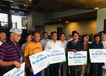 BPJS Ketenagakerjaan Berikan Santunan kepada Keluarga Korban Kecelakaan Lift di Ayu Terra Resort