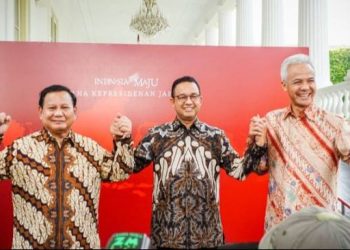 Anies-Muhaimin Dapat Nomor Urut 1, Prabowo-Gibran 2, Ganjar-Mahfud 3