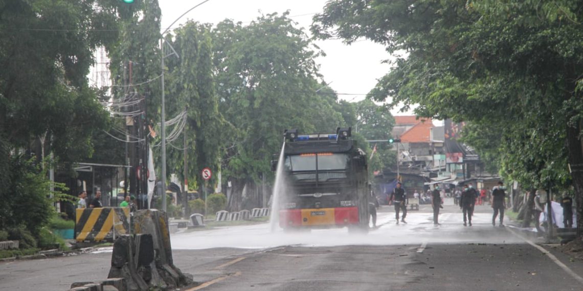 Ledakan Terjadi di Kantor Subdensi Pom Detasemen I Polda Jatim