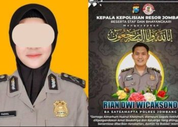 Tersangka Polwan dalam Kasus Pembakaran Polisi Bermotif Judol