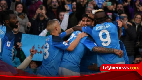 Napoli Perlebar Keunggulan di Puncak Klasemen Serie A dengan Kemenangan Atas Milan