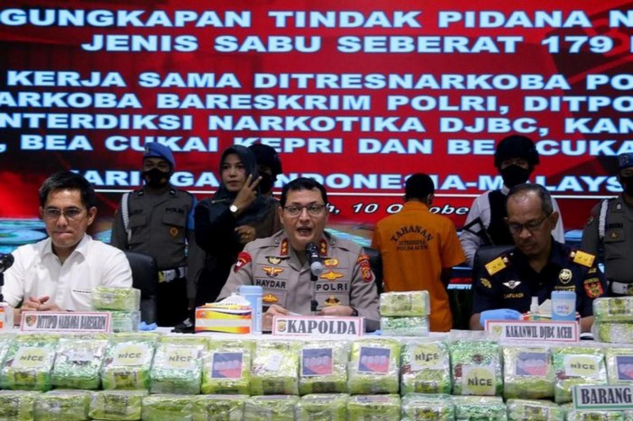 Bareskrim Polri Berhasil Menggagalkan Peredaran Narkoba Jaringan Internasional, Amankan 1,07 Ton Sabu