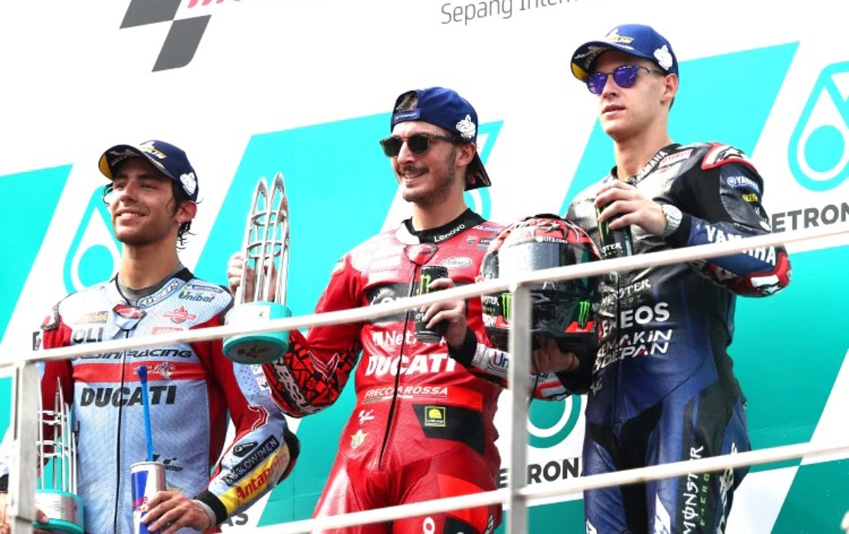 Bagnaia Menguasai Hari Pertama di Sepang dengan Strategi Cerdas