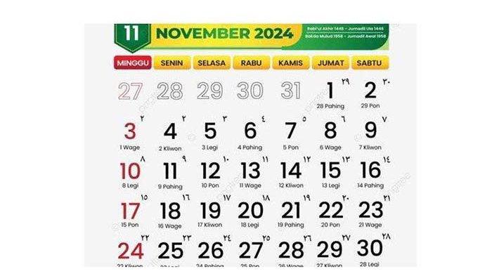 Kalender Hijriah November 2024: Menyambut Jumadil Awal dan Peluang Menjalankan Puasa Sunnah