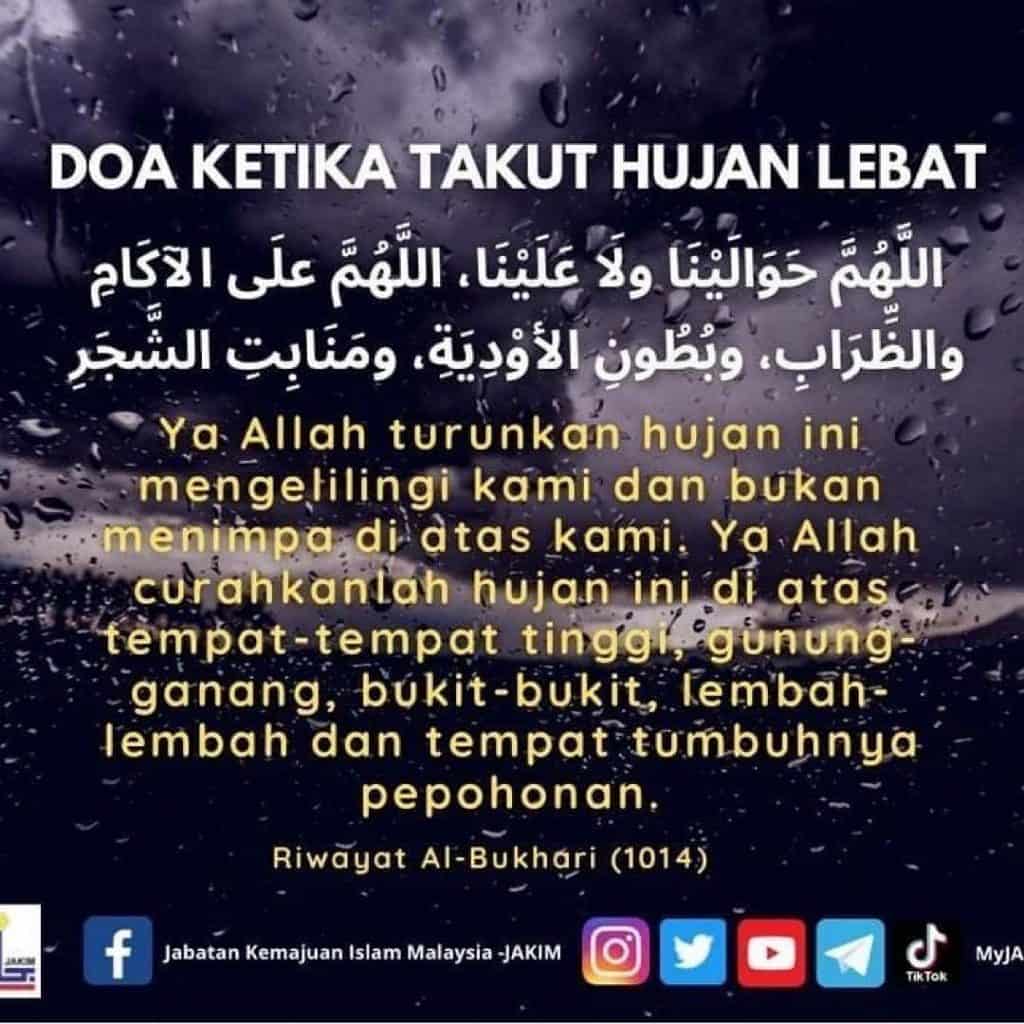 Doa di Tengah Derasnya Hujan: Mencari Berkah dan Menghindari Bencana