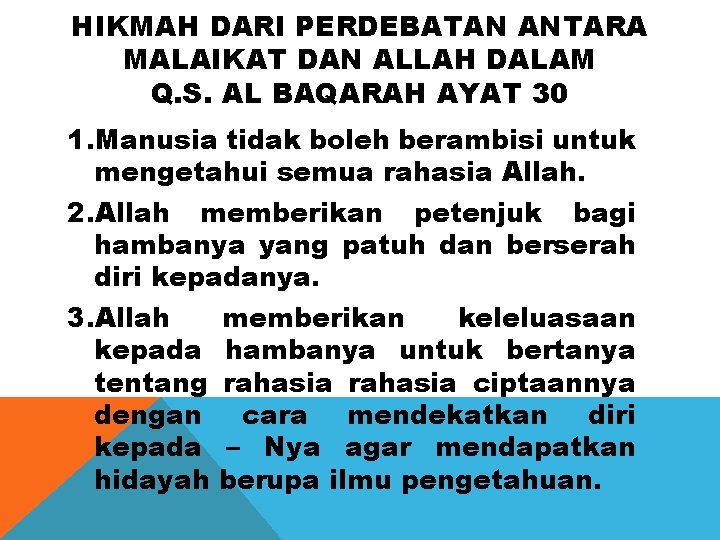 Allah Swt Menjadikan Manusia Sebagai Khalifah Di Bumi Makna Dan Hikmah