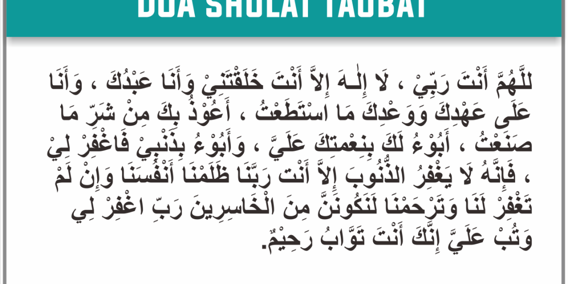 Mencari Ampunan Allah: Panduan Lengkap Sholat Taubat dan Waktu Pelaksanaannya