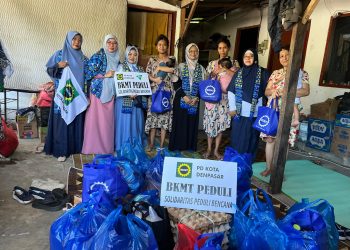 BKMT Kota Denpasar Dan Dompet Sosial (DSM) Bersinergi Bantu Korban Banjir