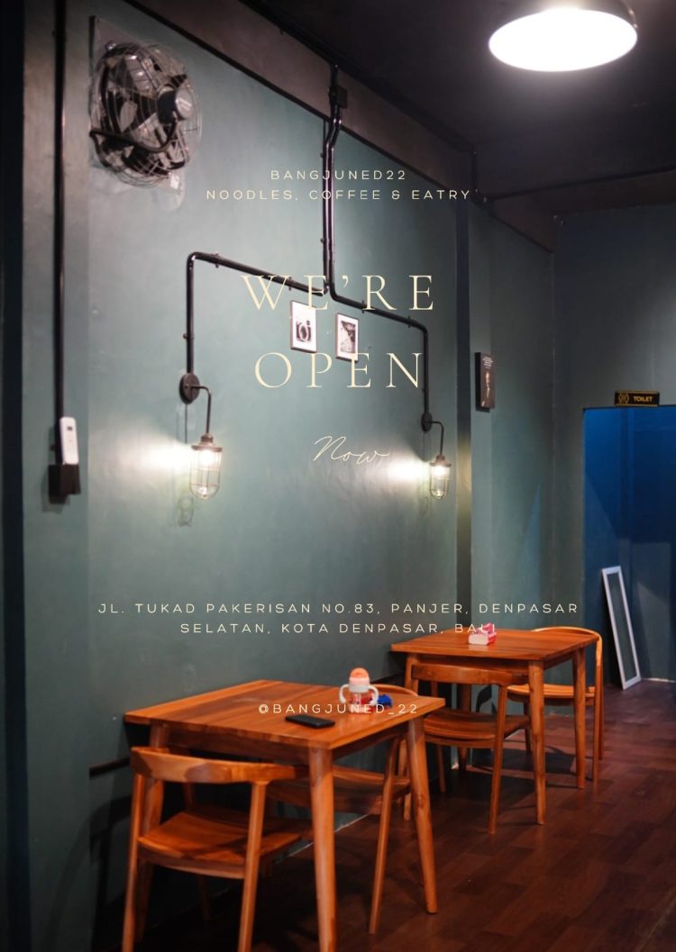 Tempat Nongkrong Nyaman di Panjer, Bang Juned 22 Coffee & Noodle Eatery