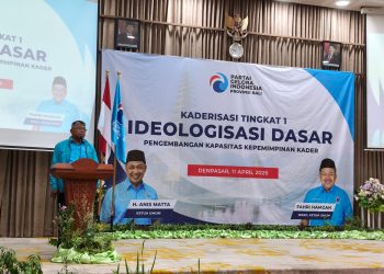 Kaderisasi Tingkat I Partai Gelora di Bali, Satukan Visi dan Perkuat Kapasitas Kepemimpinan